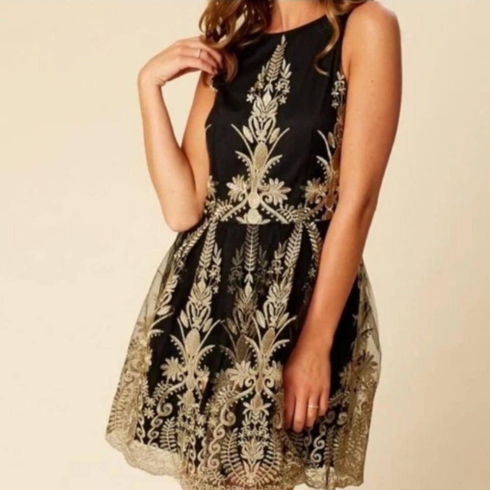 Altar’d State Junia Fit & Flare Dress — Medium 💐✨